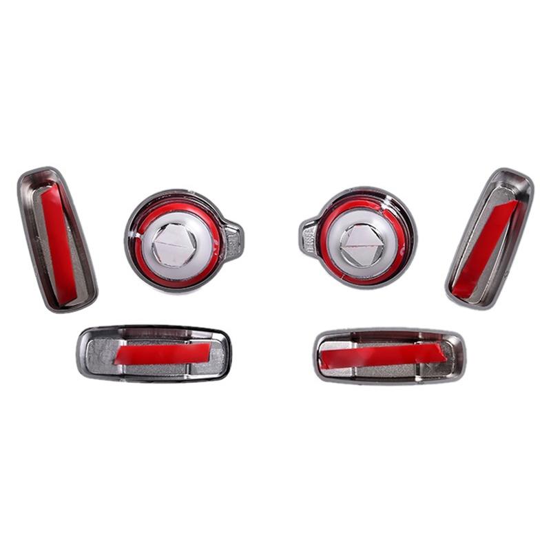 A03E-Car Seat Side Adjustment Button Cover Trim Accessories Parts For Land Rover Discovery 5 RRS Evoque Velar Discovery Sp