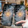 Phone Case: 2D Flat Samsung Galaxy A34 A35 S20 S22 S21 FE Plus Ultra Protective Case, Crystal Lotus, Christmas and Halloween Holiday Gift