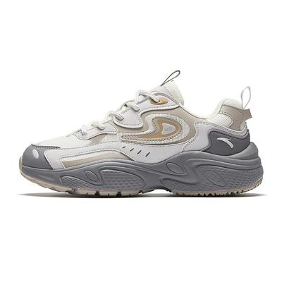 Women Chunky Dad Sneakers White Grey Beige 922348836-7