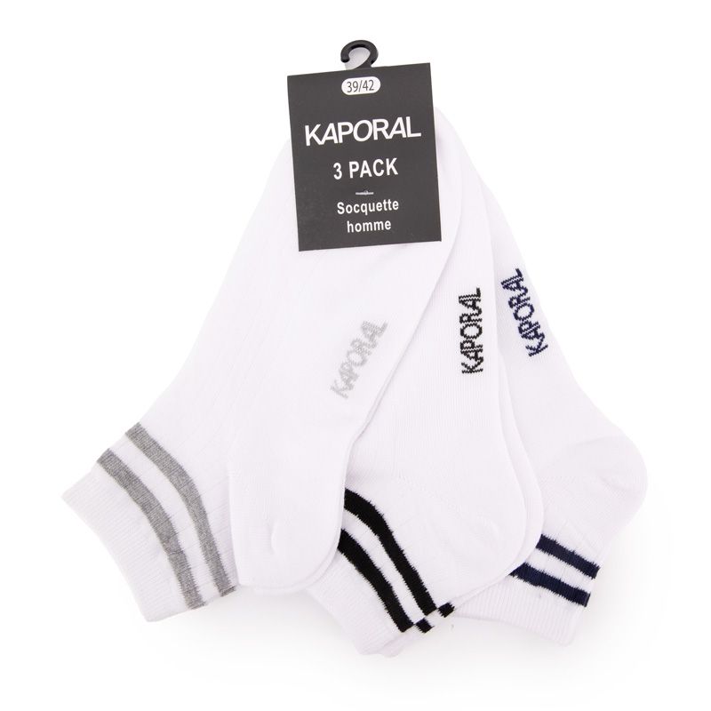 Pack of 3 KAPORAL Men's Striped Magelan Socks