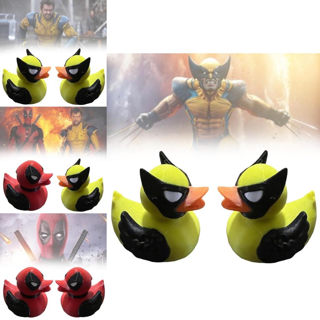 Creative 3d Printed Duck Dashboard Decor Gift For Modern Art Desktop Decoration