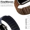 Magnetisches Gliederarmband für Apple Watch Armbänder 40mm 45mm 44mm 41mm 49mm FineWoven Correa Armband iwatch Serie 11 10 9 8 SE ultra 3