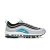 Zapatillas Air Max 97 GS Blue Whisper para niños, blanco, azul, rayo óptico, amarillo, 921522-408