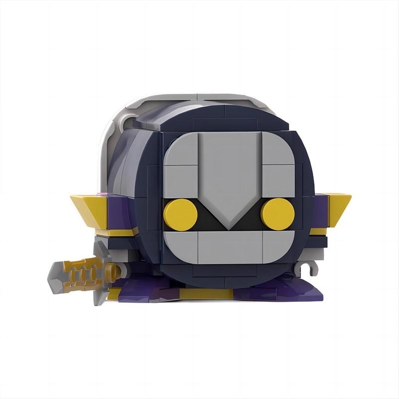 

MOC Hot Game Animated Character Cute Kirbys Building Blocks Model Adeline Knight Emperor Cartoon Doll DIY Kids Toy Birthday Gift PDF Manual
