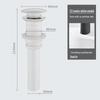 TLXT Bathroom Sink Pop-Up Drainer