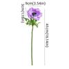 Real Touch Artificial Anemone Handmade Plastic Simulation Flowers Realistic Lifelike Fake Flower Plants Wedding Party Decor