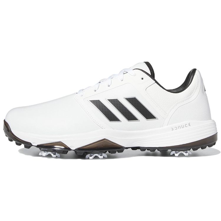 Adidas Response 3 Bounce 3.0 Slip Resistant Durable Lightweight Low Top Golf Shoes Men Golf Shoes White Gray HQ1215