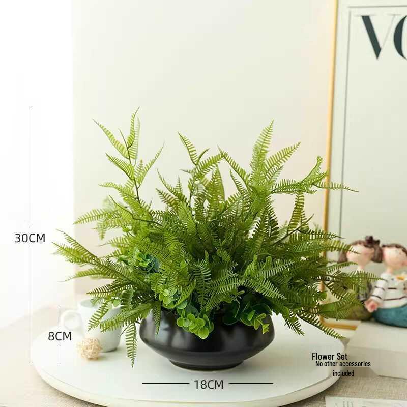 Premium Artificial Green Plants for Home Decor – Perfect for Living Room, Dining Table, TV Stand, or Entryway