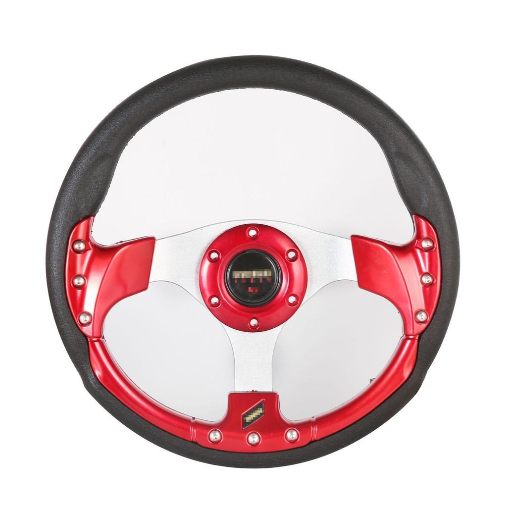 Imitation Racing Steering Wheel Universal PU Steering Wheel Car Modification Accessories Steering Wheel