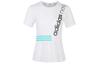 T Shirts Women's White Crew Neck Moderate Straight Fit EJ7096