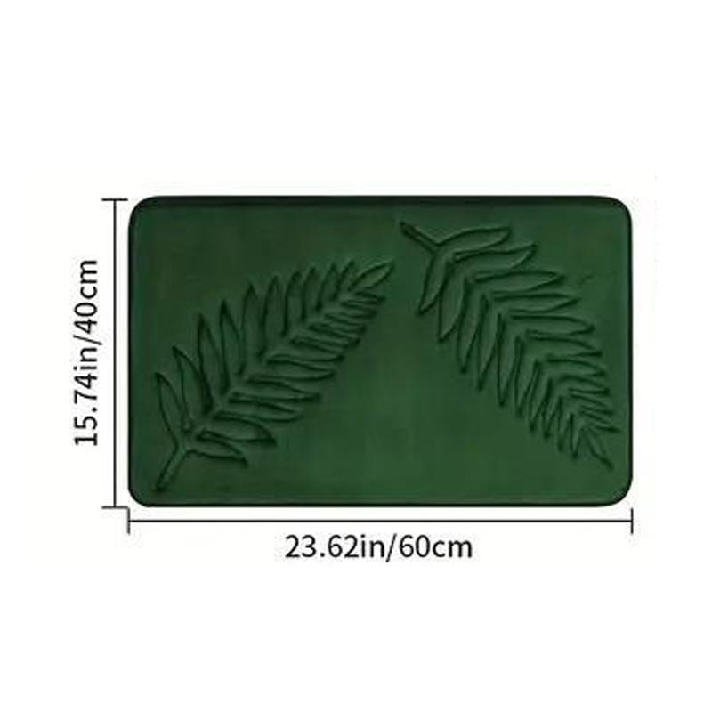 3dílná koupelnová předložka Paměťová pěna Ultra měkká a savá Listové koupelnové koberce Silné Pratelné Pro koupelnu Toaletu Vaničku Sada předložek