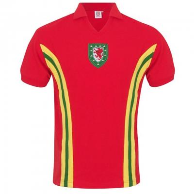 FA Wales Mens 1976 John Toshack Retro Away Shirt