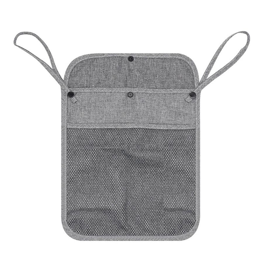 Baby Stroller Storage Bag Large Capacity Double Pockets Mommy Organizers Mesh Bags Baby Cart Outdoor Portable Hanging Bag