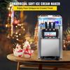 Commercial Ice Cream Machine 18L/H 1200W Countertop Soft Serve Maker
