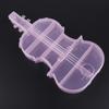PVC Compartments Adjustable Practical Guitar Storage Box Bead Ring Box Jewelry Presentation Organizer