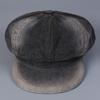 Lady Denim Newsboy Hat Casual Retro Style Adjustable Paperboy Painter Beret Cap