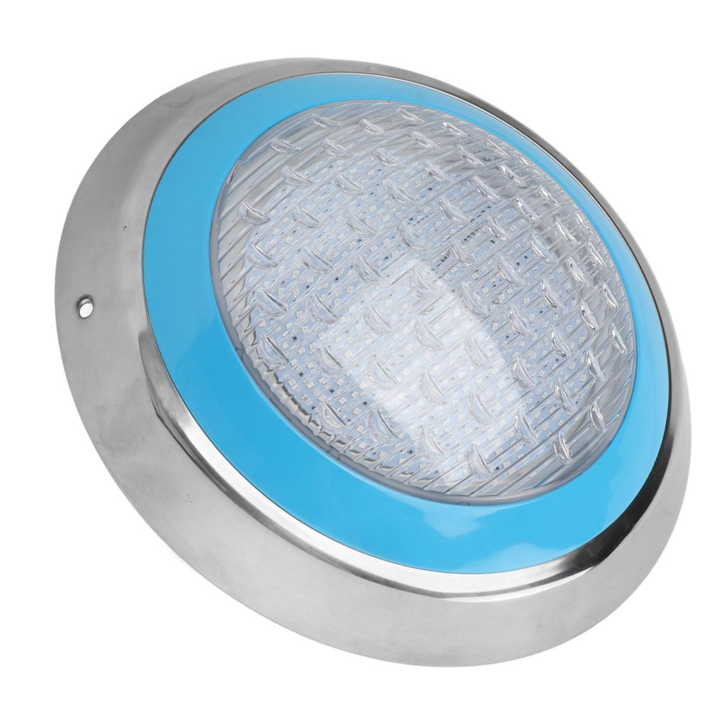 LED Underwater Swimming Pool Light 45W RGB Color Stainless Steel Pool Lamp AC12V Wall Surface