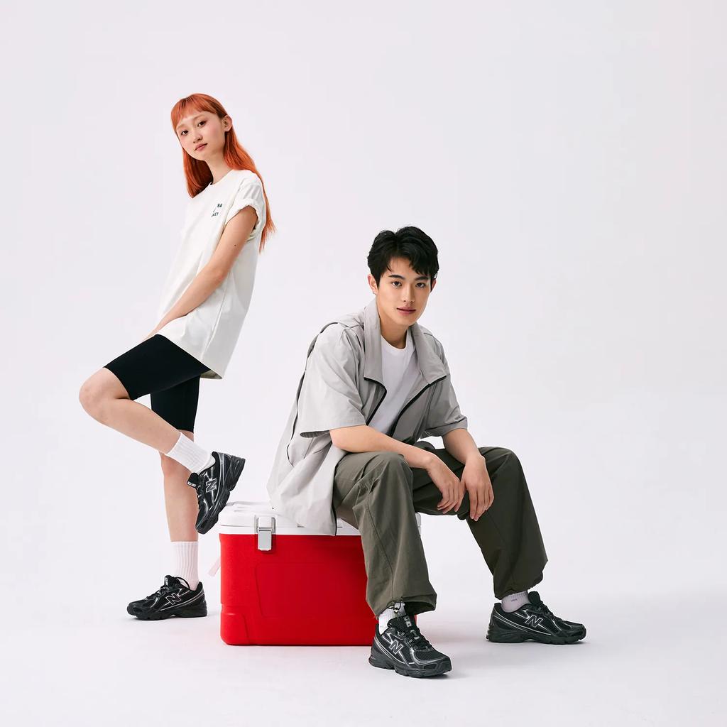 New Balance 740v2 'Black Silver Metallic' Sneakers U740BM2