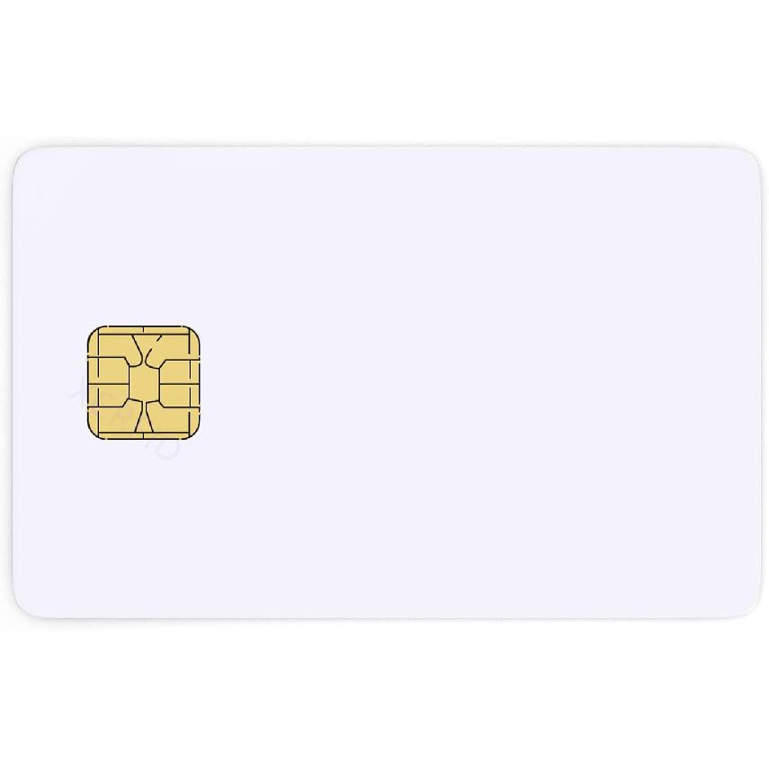 SLE4428 ISO7816 Contact with 1024 Byte EEPROM White Smart Chip Card 10PCS by XCRFID