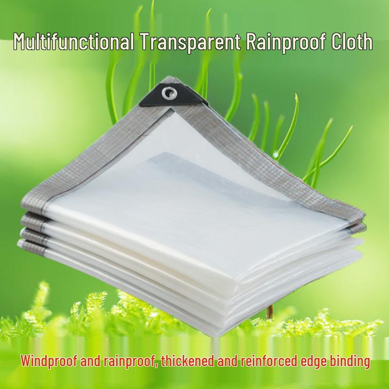 Thick Clear Waterproof Plastic Sheeting for Greenhouse Insulation and Windproof Window Sealing
