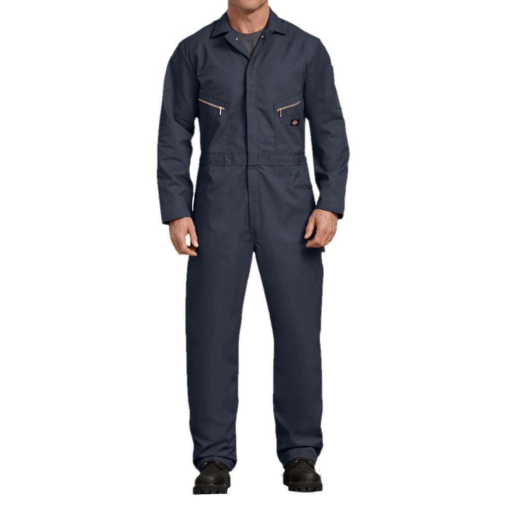 Dickies 4879 Deluxe Coverall X Dark Navy - - Blend, 2X-Large Regular,