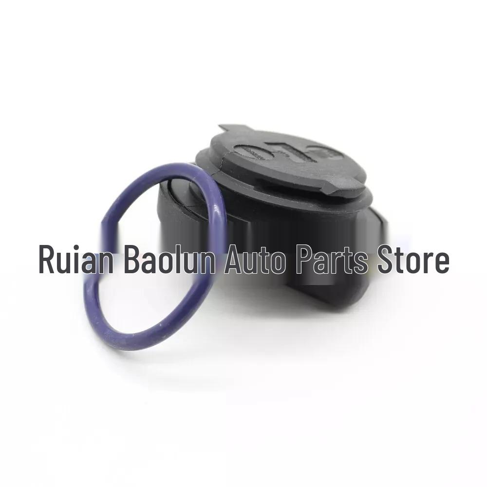 Black ABS Engine Oil Filler Cap for Chevrolet Models 55566555, 55580177