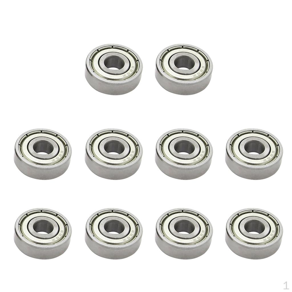10 Miniature Ball Bearings 8 *22 X 7mm For 3D Printer Without Flange
