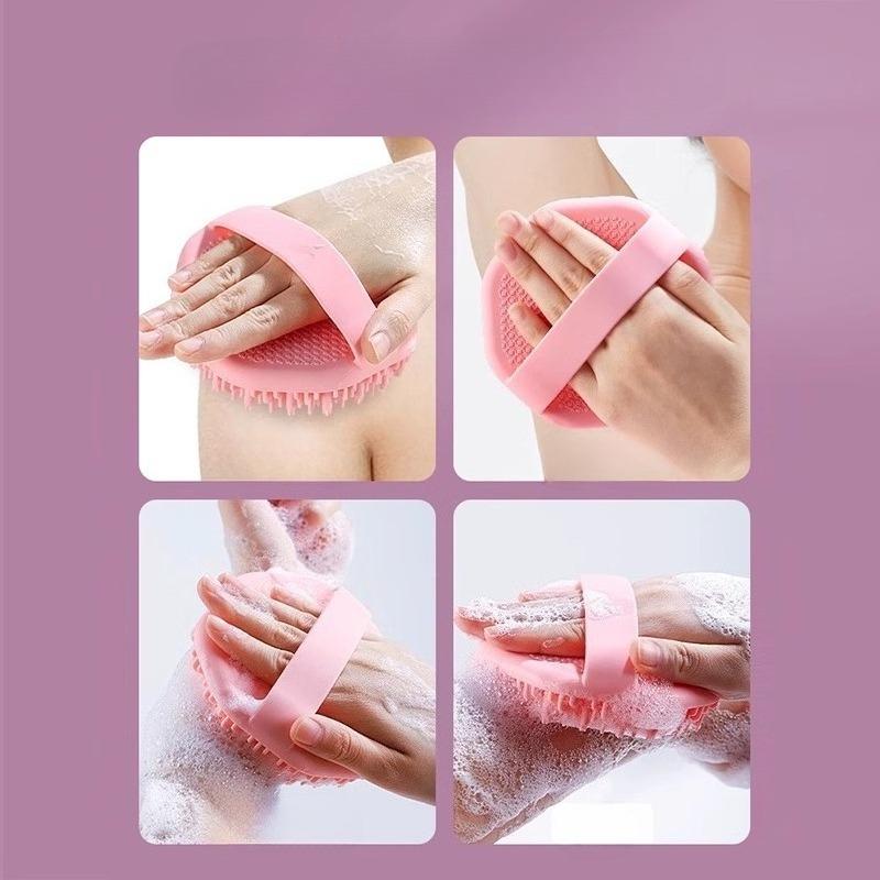 Silicone Rubbing Mud Bathing Bathing Brush Rubbing Skin Painless and Painless Rubbing Back Bathing and Massage