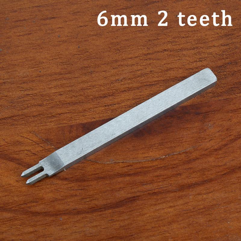 Outil de coupe en acier blanc avec diamant, cutter plat oblique pour l'artisanat DIY du cuir, kit d'artisanat du cuir, outils de couture et de poinçonnage, 345