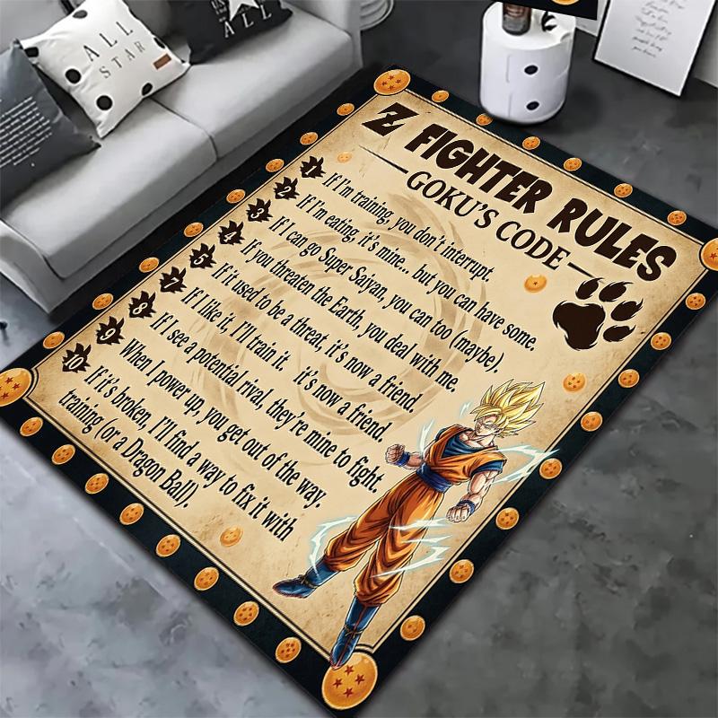 Frieza Carpet Rug For Living Room Bedroom Home Sofa Decoration,kids Play Nonslip Floor Mat