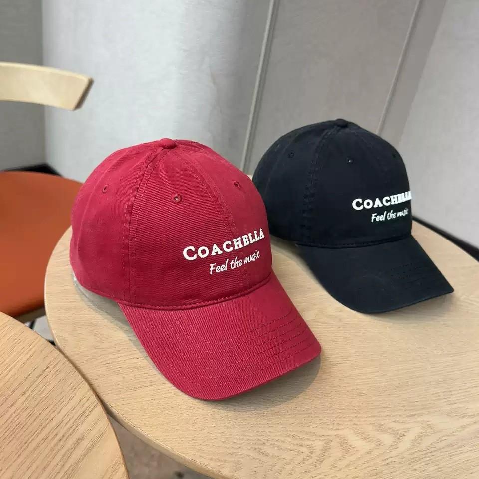College style high quality pure cotton letter embroidery green baseball cap children soft top versatile face small cap men