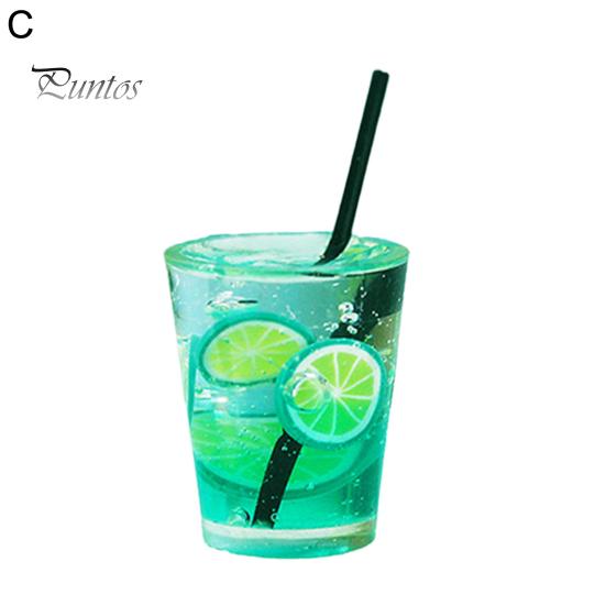 

Миниатюрный фруктовый чай с гладкой поверхностью, анти-выцветание, компактный крошечный кукольный домик, еда для повседневной жизни C