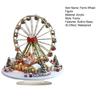 Ferris Wheel Ornament Base 3D Christmas Tree with Built-in Stable Effect Acrylic Decoration