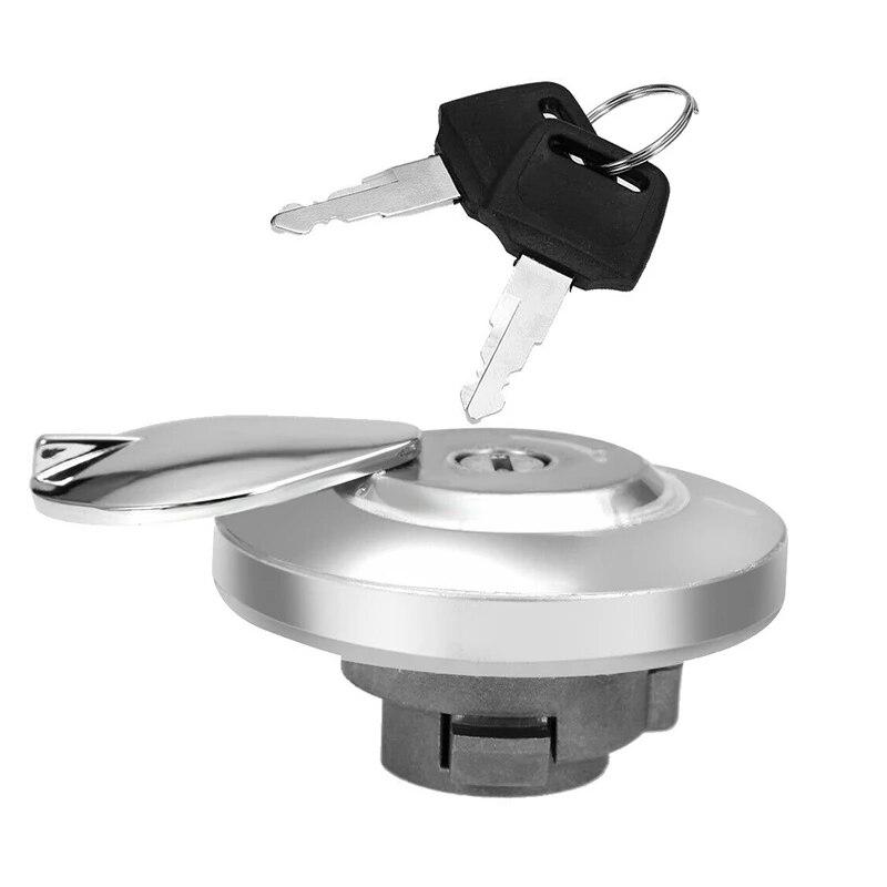 

Motorcycle Fuel Gas Tank Cap Cover Lock Keys for Honda VT1100C Shadow VT1300CS Sabre VTX1300C CMX250C2 VT750CDD VT600C VF750C серебряный