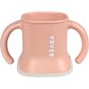 Tasse 3-en-1 - BEABA - Evoluclip - Vieux rose