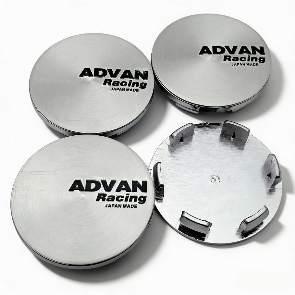 4pcs Sport Edition Logo Emblem Badge Car Wheel Center Caps 51MM Clips 46MM Rim Hubcaps Dust Cover Wheels Hub Cap Car Accessories
