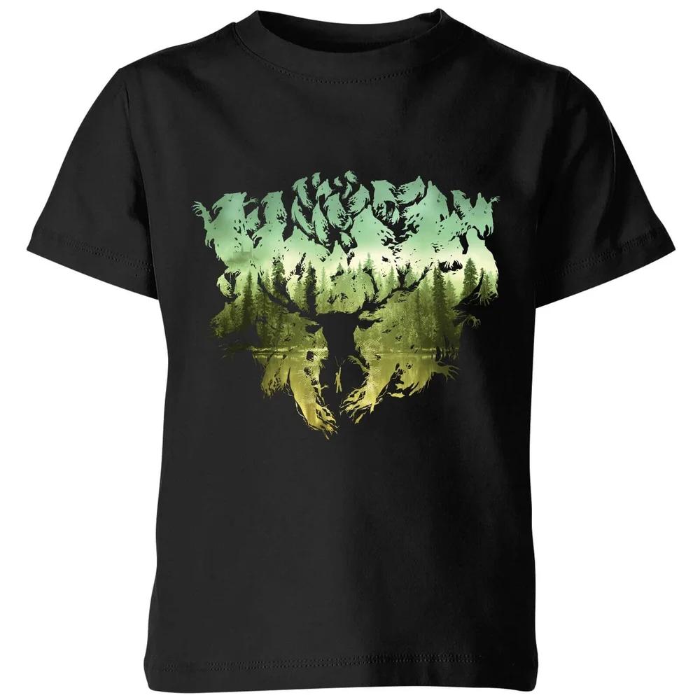 

Harry Potter Patronus Lake Kids T-Shirt - Black - 3-4 Years 120