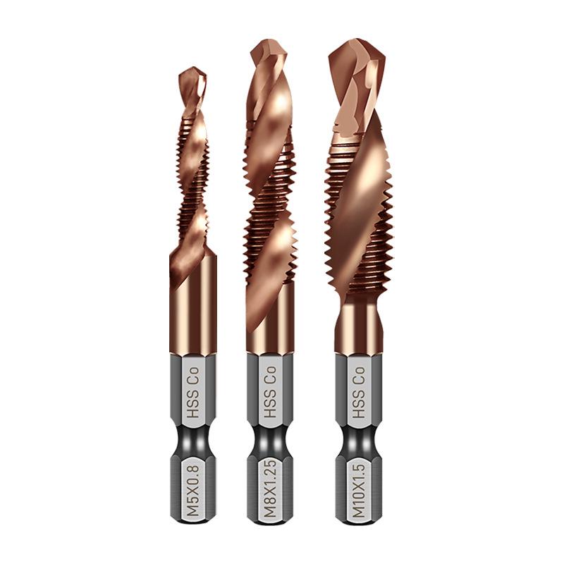 Tiangong 3-in-1 Composite Taps: Drills and Taps Stainless Steel Holes for Tapping Screws