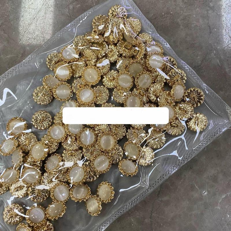 Lot de 10 boutons ronds colorés à tige en plastique de 21/25 mm, pour manteaux, vêtements, accessoires de couture