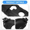 Fit For Honda Civic Sedan 13-15 Front Upper Plastic Radiator Support Cover Black