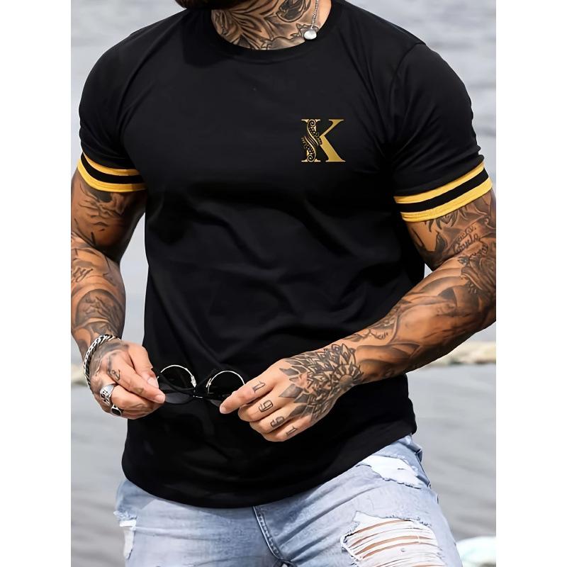 Men's Summer Youth Sports Digital Printed 3D Printed Short Sleeved T-shirts