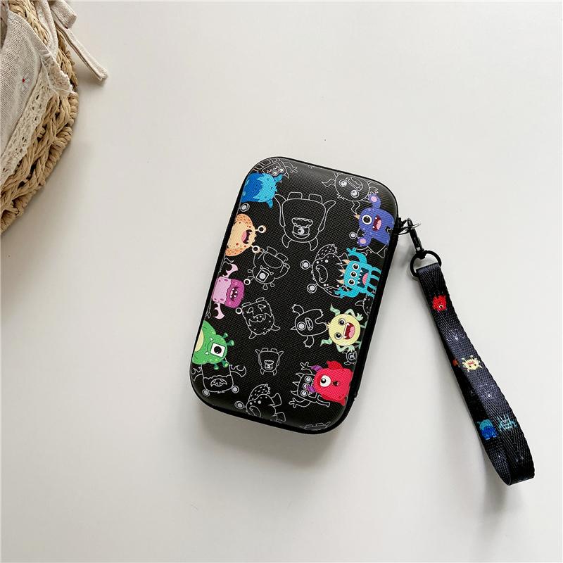 Lanyards Storage Bag Case For R36S R36H RG35XX H R36 Ultra K36 Video Game Console Handbag Pouch Protective Cover Box Accessories