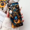 For Vivo Y19S V2419 Cool Dragon Tiger Painting Phone Case For Vivo Y19s Y 19S 4G Soft Silicone TPU Cases