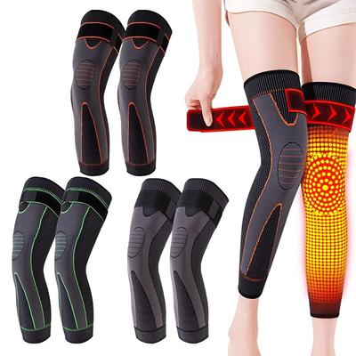 2023 New Tourmaline Acupressure Self-Heating Shaping Knee Sleeve, Mugwort Tourmaline Acupressure Knee Self-Heating Knee Pads