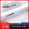 Interior Stickers 8Pcs TPU Car Door Handle Film Anti Scratch Stickers Decal For Lexus F-SPORT ES RX NX LS UX LM LX GX LC RZ IS CKT6 
