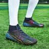 35-47 Unisex Football Boots High-size Football Shoes Short Nail Game Training Shoes Children Football Boots