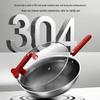 KOBACH 304 Stainless Steel Honeycomb Wok