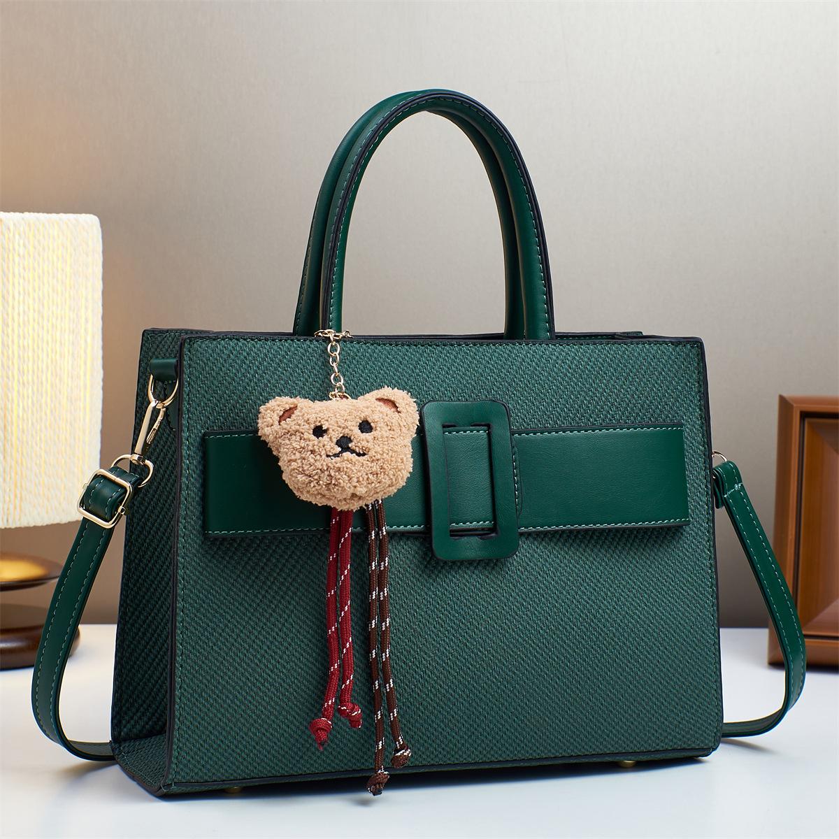 

Новый высококачественный внешний вид, большая вместимость, набор из трех предметов, сумка через плечо для отдыха и поездок на работу, простая женская сумка .