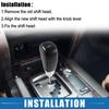 A ABSOPRO Shift Knob Gear Shift Knob Lever Stick Shifter Gear Stick for Car