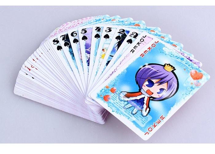 Anime Shugo Chara Poker Cards Hinamori Amu Cartoon Accessories